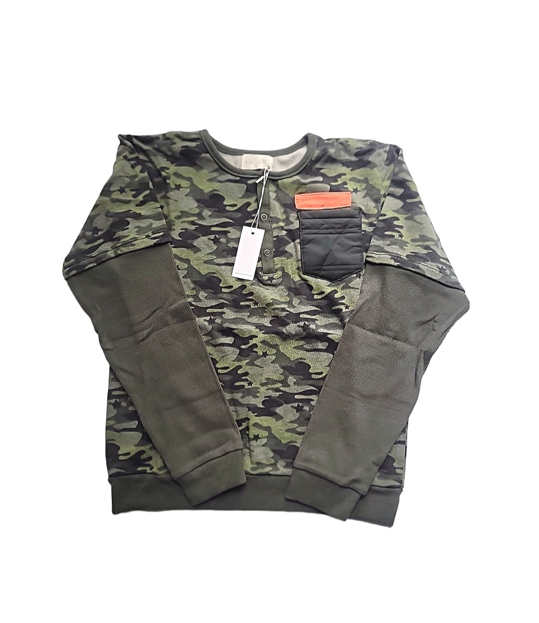 Miki Miette Long Sleeve Shirt For Boys Size 10