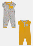 First Impressions 2PC Romper Set for Baby Boys Size 6-9 Months
