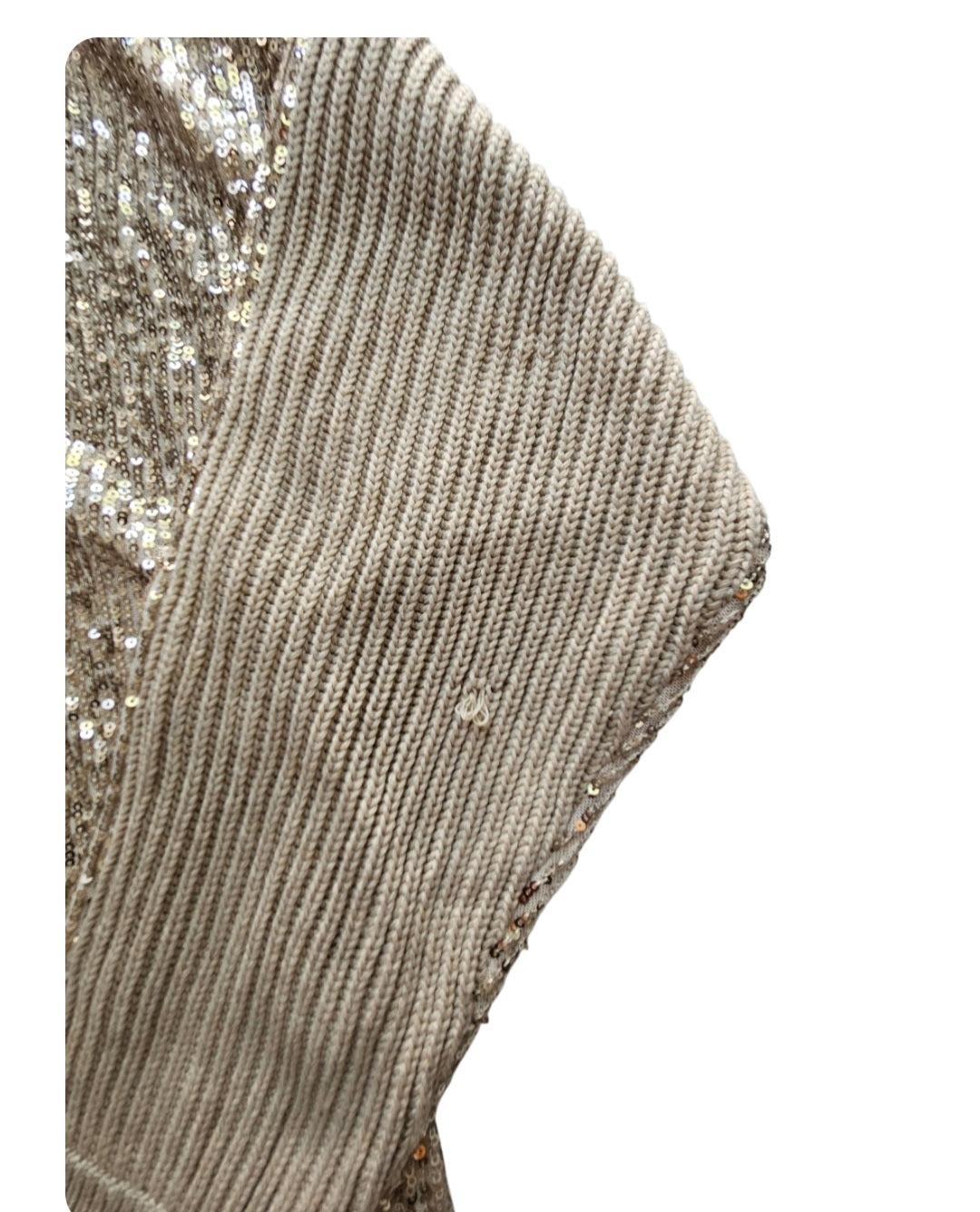 Calvin Klein Sequin Crewneck Sweater Size Large