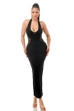 Crochet Knit Maxi Dress