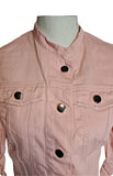 Romeo and Juliet Distressed Flare Sleeve Denim Jacket Size Medium