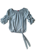 Vince Camuto Balloon Sleeve off The Shoulder Top Size Large