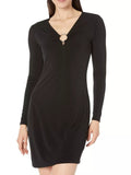 Michael Michael Kors Women's Cut-Out Long Sleeve Dress Size XL