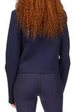 Michael Michael Kors Women's Cropped Ponte Military Coat Size Small