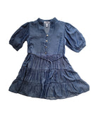 Speechless Button Front Tiered  Dress For Girls Various Sizes