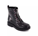 DKNY Girls Ava Speed  Moto Lace up Ankle Boot Size 13