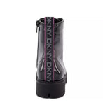 DKNY Girls Ava Speed  Moto Lace up Ankle Boot Size 13
