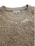 Calvin Klein Sequin Crewneck Sweater Size Large