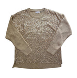 Calvin Klein Sequin Crewneck Sweater Size Large