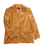 DKNY Woven Long Sleeve Two Button Blazer Size Large