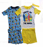 Minions 4 Piece Sleep Set for Boys Size 10