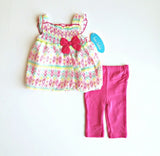 Bon Bebe Outfit for Infant Girls Size 0-3 Months