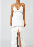 Raw Crochet Maxi Dress