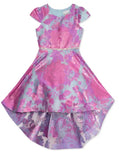 Rare Editions High-Low Burnout Dress