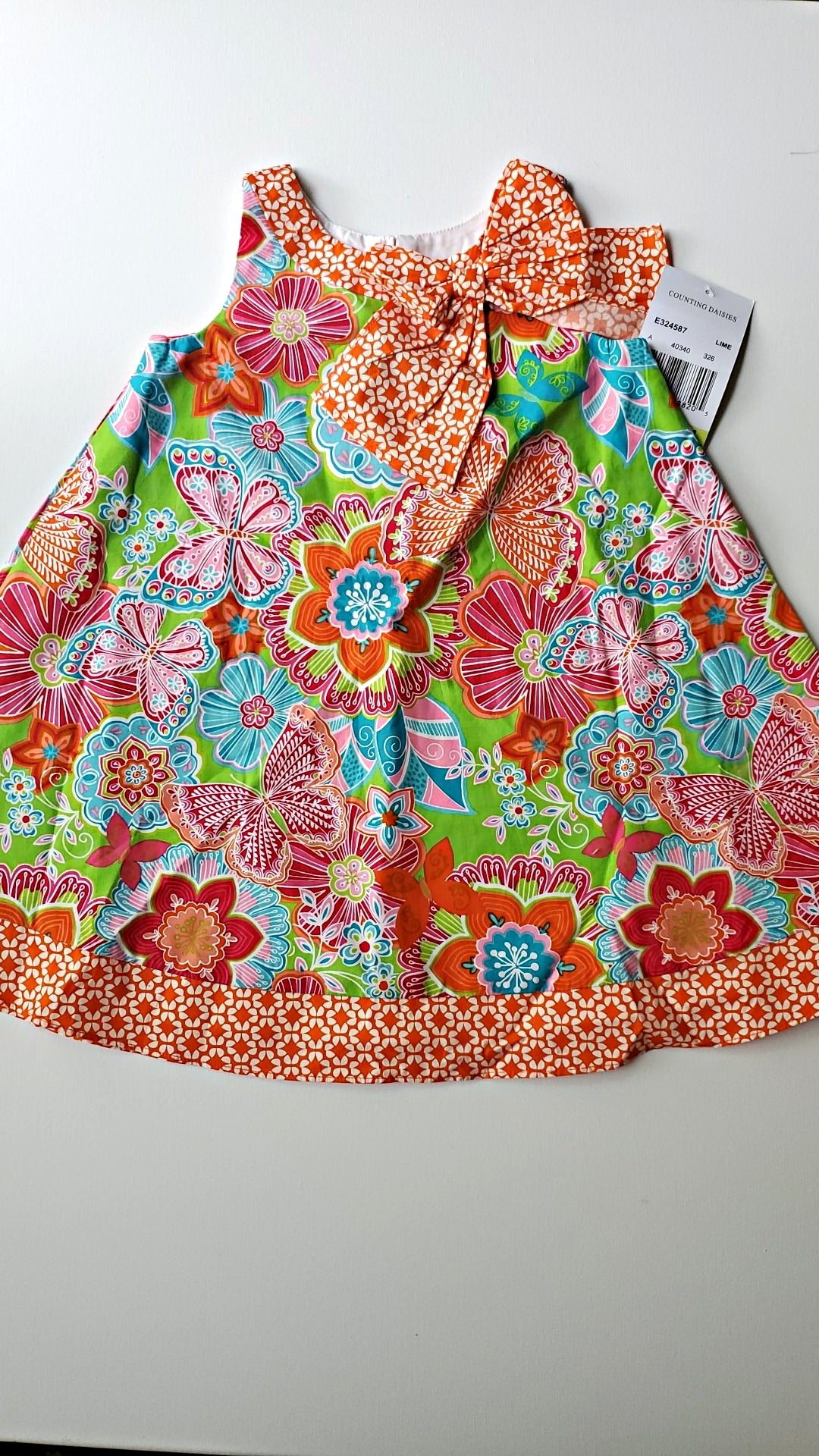 Counting Daisies Dress for Toddler Girls