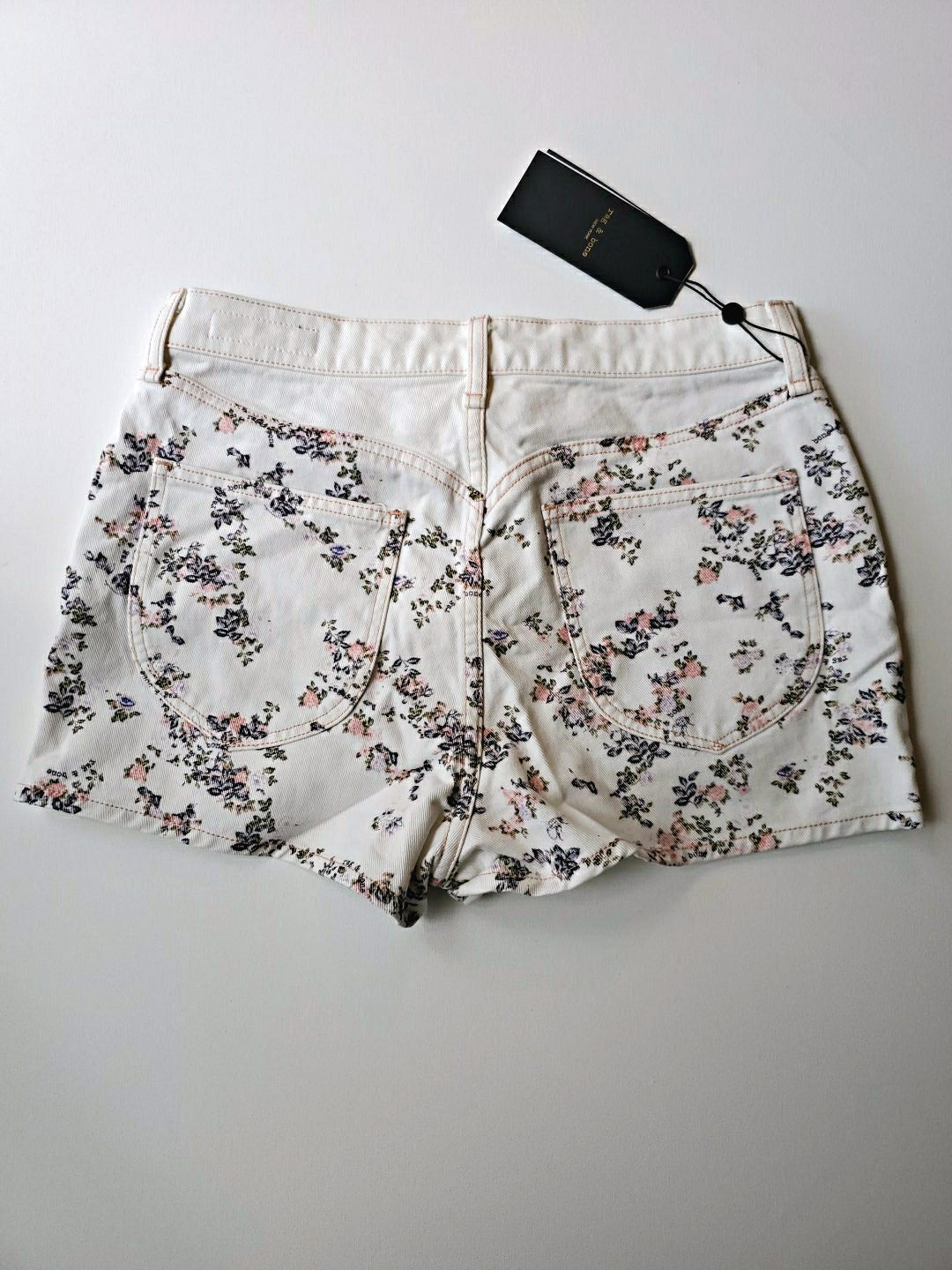 Rag & Bone Floral Denim Shorts for Women