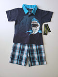 Two Piece Short Set for Toddler Boys