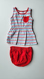 Vitamin Kids Three Piece Outfit for Infant Girls