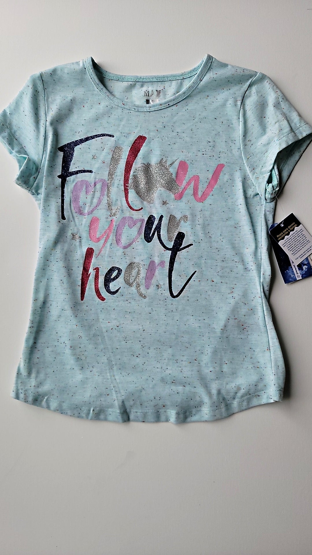 Max and Olivia Pajama Shirt for Girls
