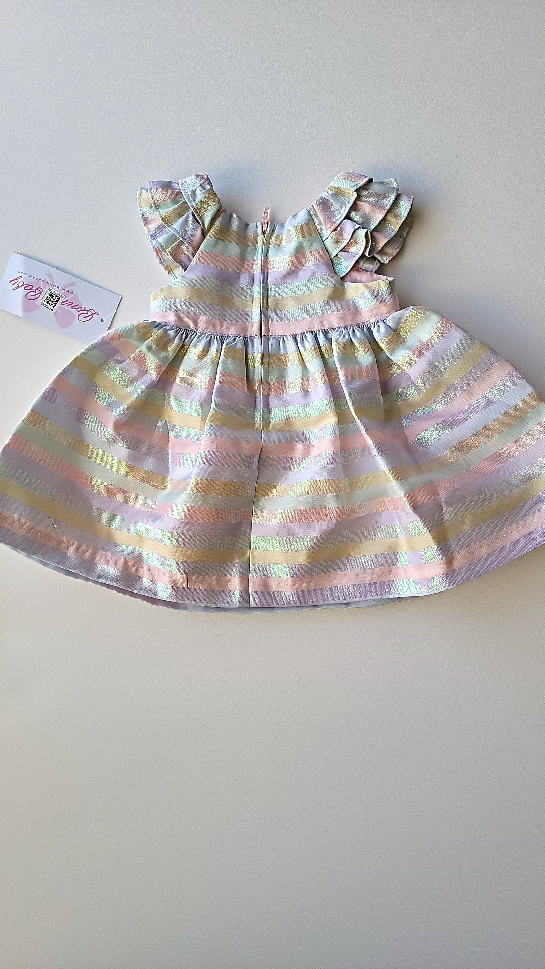 Bonnie Baby Dress for Infant Girls Size 3-6 Months