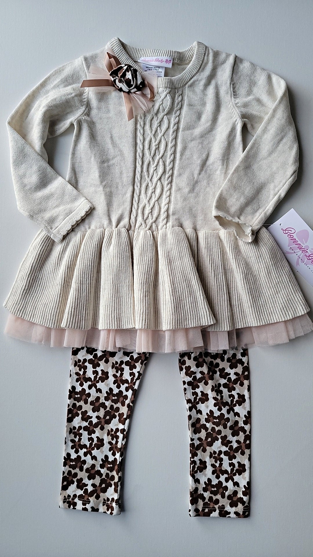 Bonnie Baby Outfit for Infant Girls Size 24 Months