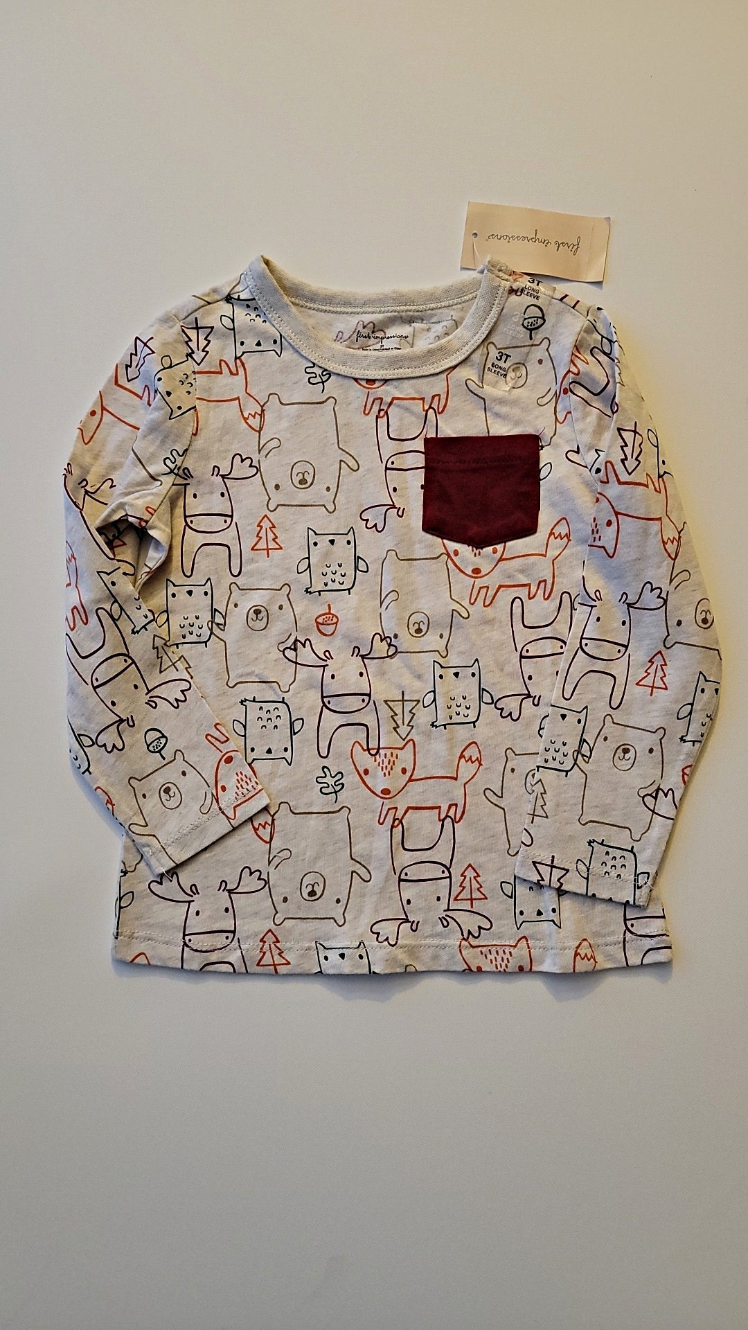 First Impressions Shirt for Toddler Boys