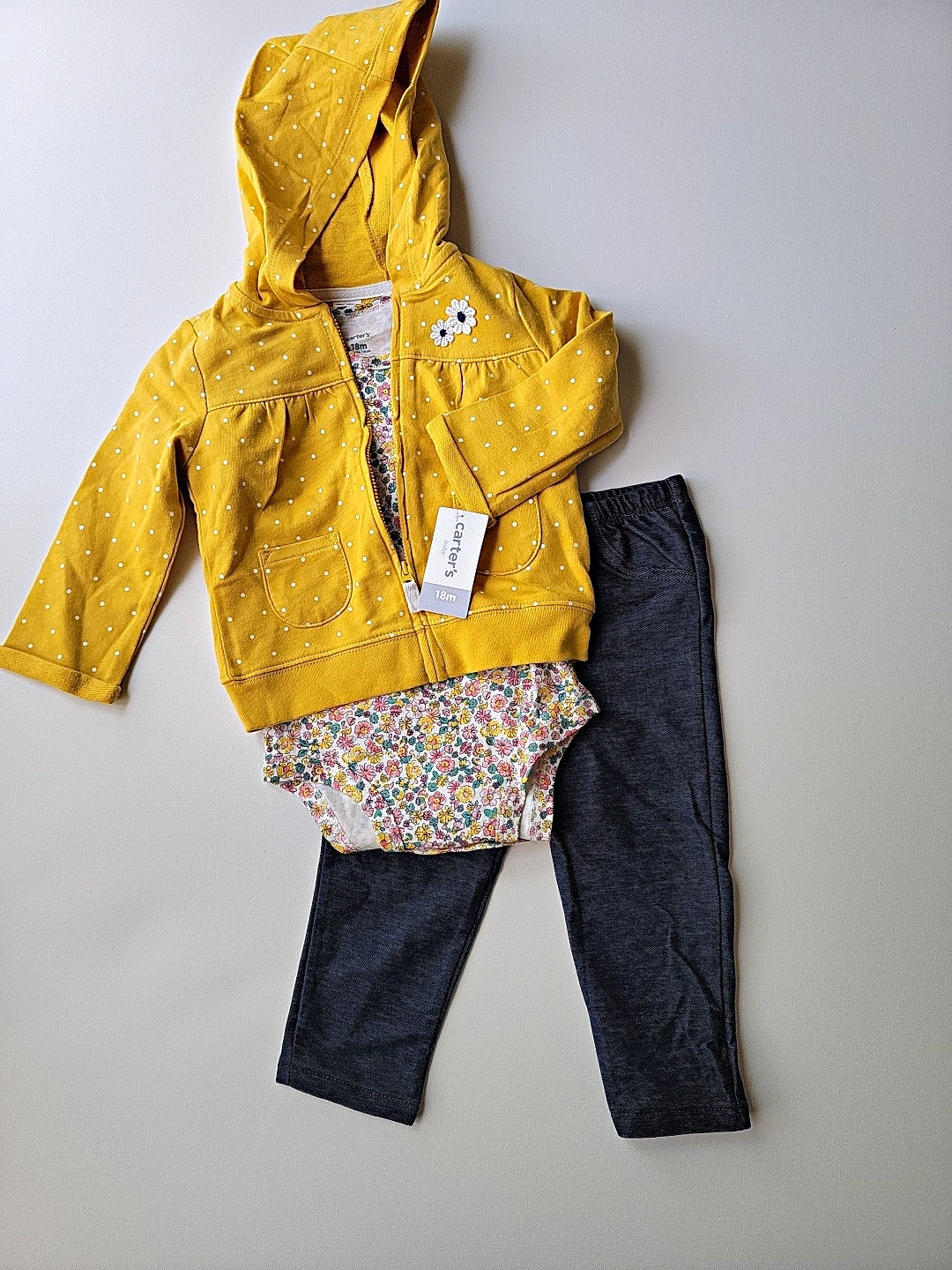 Carter's Three Piece Outfit for Infant Girls