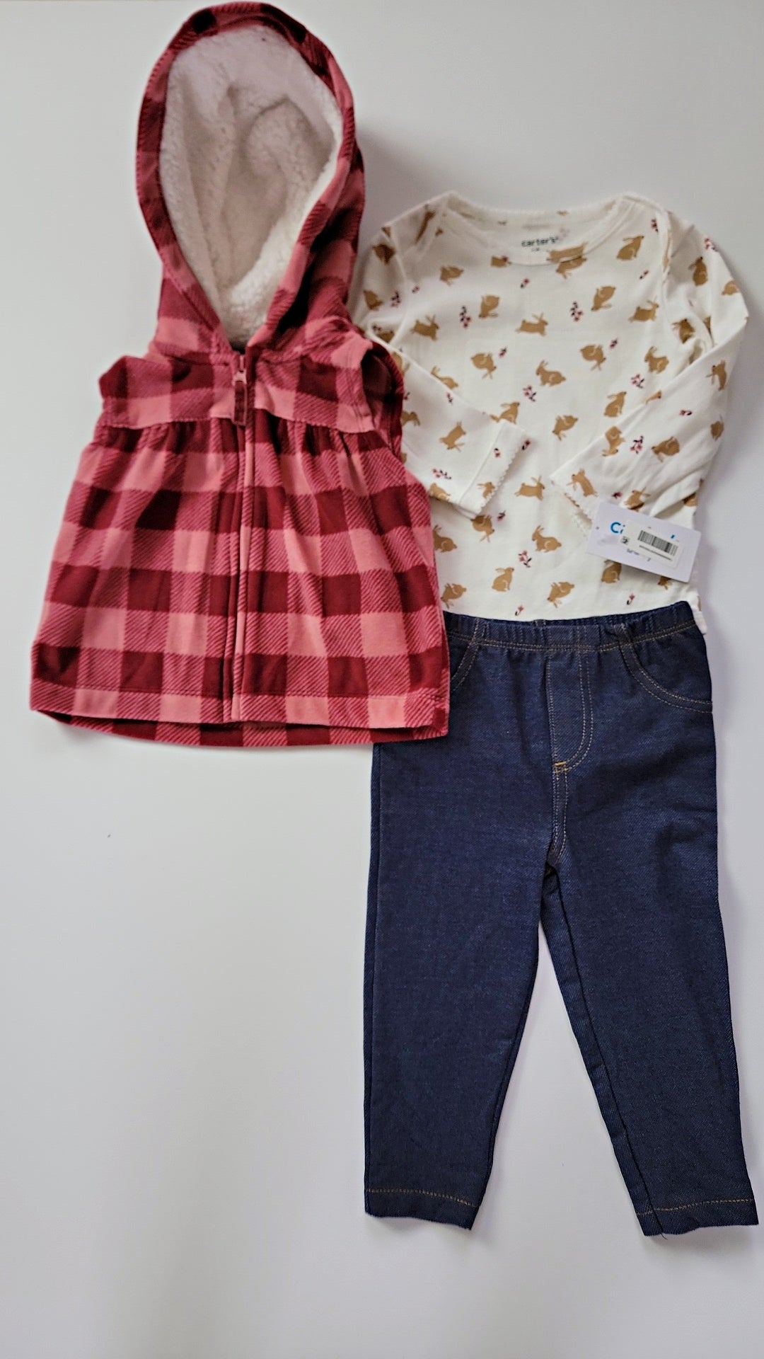 Carter's Three Piece Outfit for Infant Girls