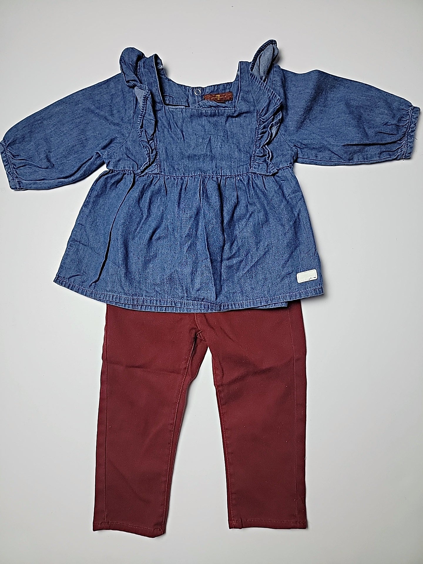Seven for All Mankind Outfit for Infant Girls
